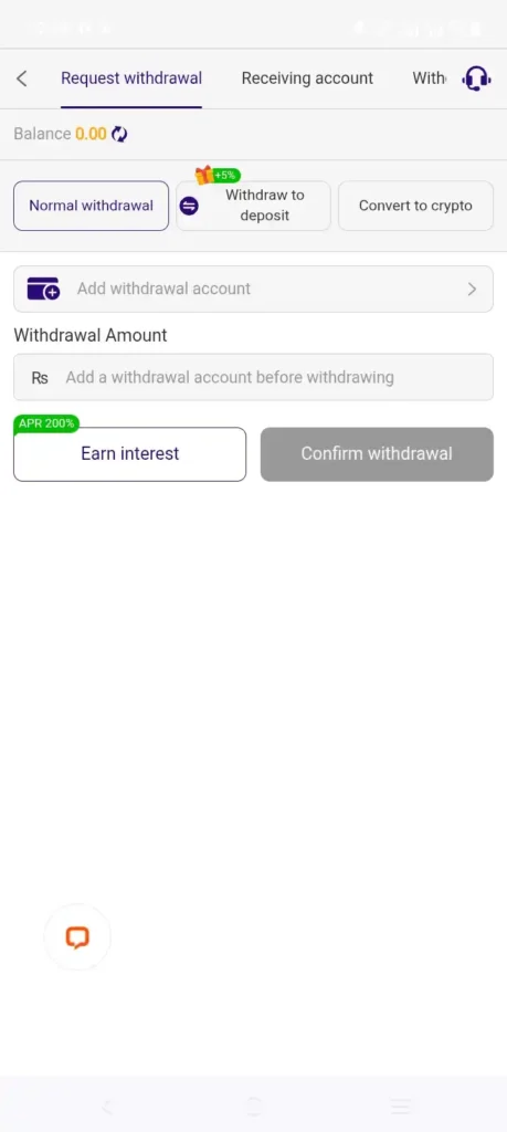 withdraw your wins